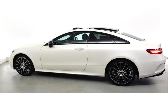 Mercedes-Benz E-KLASSE Coupé 400 4MATIC Edition 1 AMG-HUD-PANORAMA-DISTRONIC+BURMESTER-MAGNO WHITE LUCHTVERING-Airmatic-360 camera,