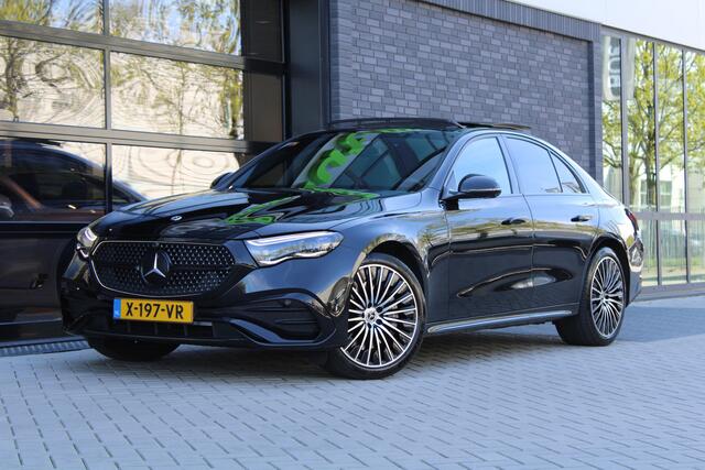 Mercedes-Benz E-KLASSE 400 e 4MATIC AMG Line | NAP! | BTW | PANO | BURMESTER | PASSAGIERDISPLAY | 360 | HUD | SOFT CLOSE |