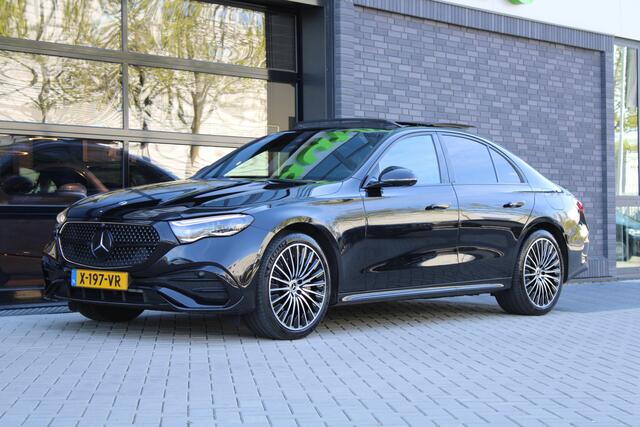Mercedes-Benz E-KLASSE 400 e 4MATIC AMG Line | NAP! | BTW | PANO | BURMESTER | PASSAGIERDISPLAY | 360 | HUD | SOFT CLOSE |