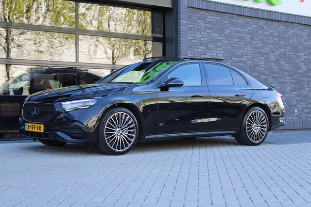 Mercedes-Benz E-KLASSE 400 e 4MATIC AMG Line | NAP! | BTW | PANO | BURMESTER | PASSAGIERDISPLAY | 360 | HUD | SOFT CLOSE |