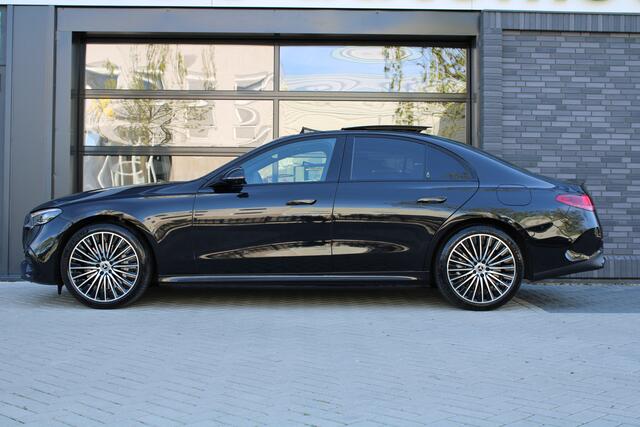 Mercedes-Benz E-KLASSE 400 e 4MATIC AMG Line | NAP! | BTW | PANO | BURMESTER | PASSAGIERDISPLAY | 360 | HUD | SOFT CLOSE |