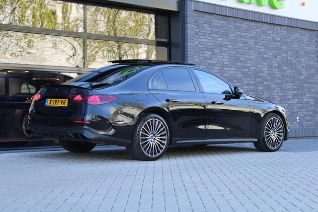 Mercedes-Benz E-KLASSE 400 e 4MATIC AMG Line | NAP! | BTW | PANO | BURMESTER | PASSAGIERDISPLAY | 360 | HUD | SOFT CLOSE |