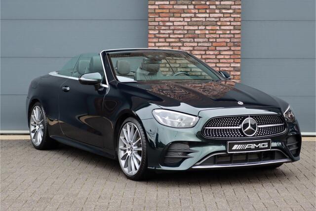 Mercedes-Benz E-KLASSE Cabrio 300 Premium+ AMG Line Aut9 | Distronic+ | Burmester | Airscarf | Memorypakket | Leder | Keyless Go | Surround Camera | Rijassistentiepakket | Cabriocomfortpakket |