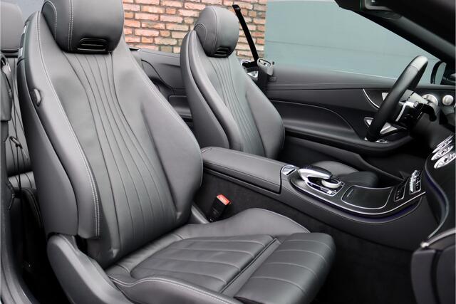 Mercedes-Benz E-KLASSE Cabrio 300 Premium+ AMG Line Aut9 | Distronic+ | Burmester | Airscarf | Memorypakket | Leder | Keyless Go | Surround Camera | Rijassistentiepakket | Cabriocomfortpakket |