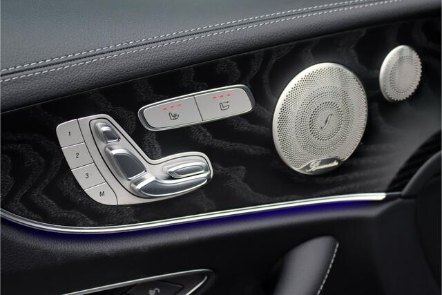 Mercedes-Benz E-KLASSE Cabrio 300 Premium+ AMG Line Aut9 | Distronic+ | Burmester | Airscarf | Memorypakket | Leder | Keyless Go | Surround Camera | Rijassistentiepakket | Cabriocomfortpakket |
