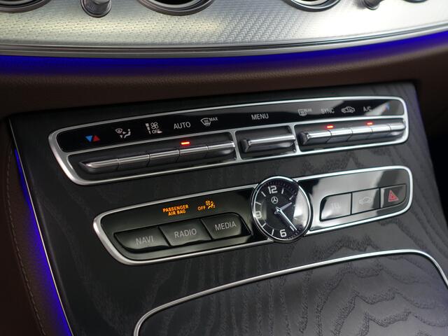 Mercedes-Benz E-KLASSE 200 Business Solution AMG 9G Aut- Panodak I Leer I Widescreen I Burmester I Camera I Memory seats