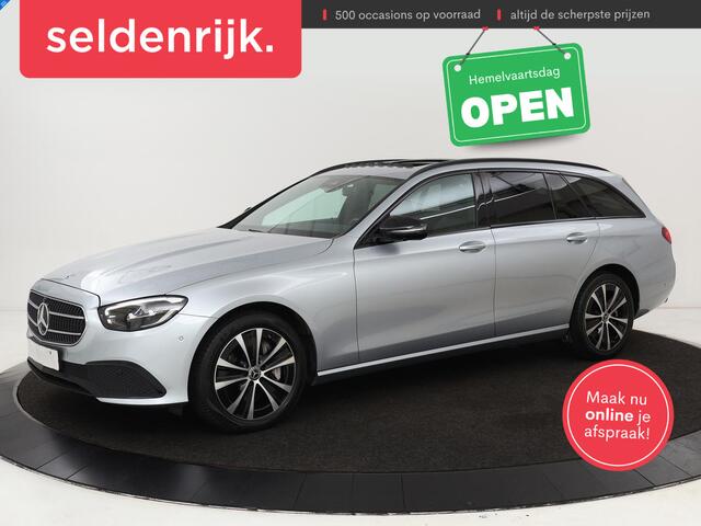 Mercedes-Benz E-KLASSE 300de Avantgarde | Schuifdak | Stoelverwarming | Carplay | Sfeerverlichting | Trekhaak | 360 camera | Navigatie | Full LED