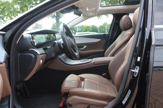 Mercedes-Benz E-KLASSE 300 e Business Solution / Panoramadak / 360Camera / Leder / 18'' / Virtual Cockpit / LED Koplampen / Stoelverwarming / Cruise Control