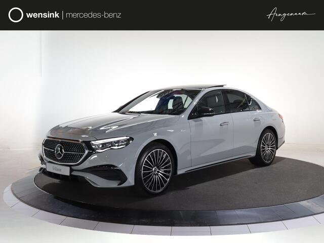 Mercedes-Benz E-KLASSE 300e Limousine Sport Edition | Premium plus pakket | HUD | Panorama-schuifdak | Stoelverwarming + ventilatie | Memory stoelen
