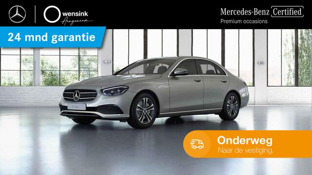 Mercedes-Benz E-KLASSE 300 Avantgarde | Luchtvering | Stoelverwarming | Sfeerverlichting | High Peformance LED | Dodehoekassistent |