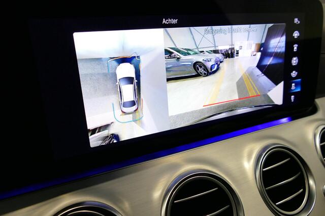 Mercedes-Benz E-KLASSE 200 AMG Line / Orig. Nederlands (facelift) / E63 AMG Diffuser / Panamericana Grill / Panoramadak / Elektr. verstelbare voorstoelen (deels) / Ambienteverlichting / Multibeam LED / Apple Carplay - Android Auto / Stoelverwarming / 20'' LMV / Rondomzichtcamer