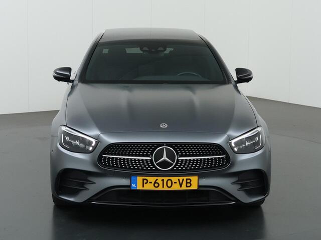 Mercedes-Benz E-KLASSE 200 Business Solution | AMG | Panoramadak | Rijassistentiepakket | Night | Burmester | Memory | Lederen bekleding | 360 graden camera |