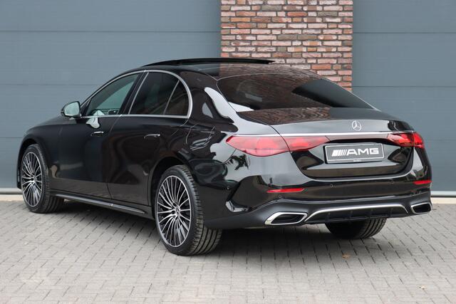 Mercedes-Benz E-KLASSE 300 e 4MATIC Premium+ AMG Line | Hyperscreen | Distronic+ | Burmester 4D | Massage | Stoelventilatie | Digital Light | Vlakkenverwarming | Trekhaak | Keyless Go | Leder | HUD |