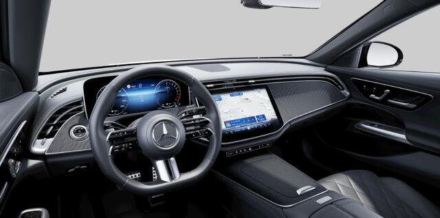 Mercedes-Benz E-KLASSE 300 e AMG Line Trekhaak - Panoramadak - Airmatic - Night Pack - Winter pakket - Cruisecontrol met Afstandsregeling - Comfort stoelen - Verwarmde en geklimatiseerde stoelen - Getinte Ruiten -