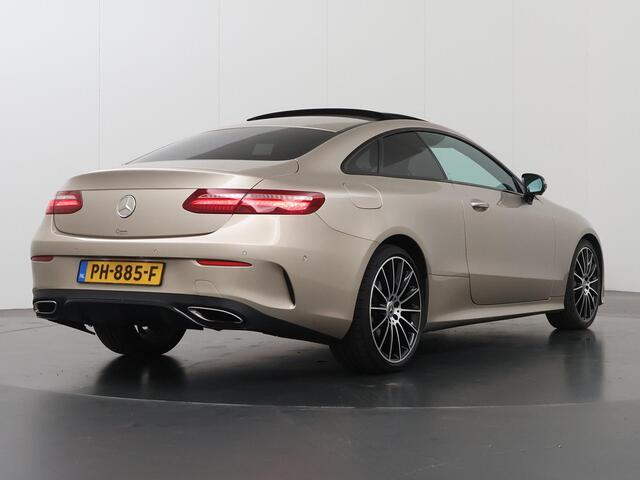 Mercedes-Benz E-KLASSE Coupé 300 Edition 1 | AMG | Night | Burmester | Panoramadak | 360 graden camera | Softclose | Multibeam | Keyless | Memory | Nappaleder | 20" velgen |