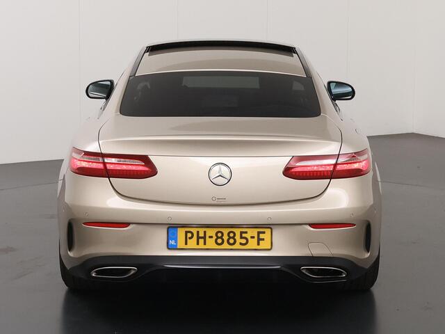 Mercedes-Benz E-KLASSE Coupé 300 Edition 1 | AMG | Night | Burmester | Panoramadak | 360 graden camera | Softclose | Multibeam | Keyless | Memory | Nappaleder | 20" velgen |