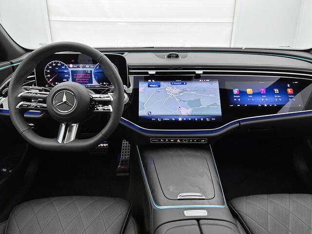 Mercedes-Benz E-KLASSE 300 e Sport Edition | Premium Plus pakket | Techniekpakket met airmatic | Stoelventilatie voor | Nightpakket | Winter pakket | Rijassistentiepakket Plus | 20 inch AMG velgen zwart | Head-up display | 360° camera | Nappaleder |