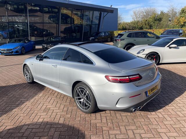 Mercedes-Benz E-KLASSE Coupé AMG 53 4Matic+, pano, perf.uitlaat, Burmester, memory, 360° camera, DISTRONIC+, multibeam, privacy, NP139k