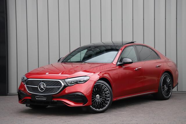 Mercedes-Benz E-KLASSE 400e AMG 4-Matic | 381PK | Luchtvering | Achterasbesturing | Head-up | Burmester 4D | Keyless-go | Pano | Distronic | 2024.