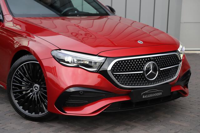 Mercedes-Benz E-KLASSE 400e AMG 4-Matic | 381PK | Luchtvering | Achterasbesturing | Head-up | Burmester 4D | Keyless-go | Pano | Distronic | 2024.