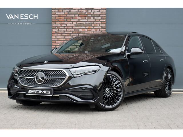 Mercedes-Benz E-KLASSE 220 d AMG Line Premium+ | Hyperscreen | Distronic+ | Achterasbesturing | Luchtvering | Memory | Soft-Close | 3D-Display | Stoelventilatie | Burmester | HUD | Surround Camera |