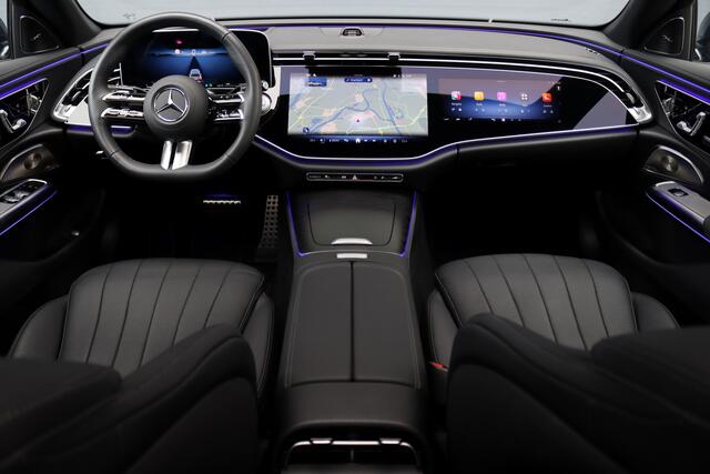 Mercedes-Benz E-KLASSE 220 d AMG Line Premium+ | Hyperscreen | Distronic+ | Achterasbesturing | Luchtvering | Memory | Soft-Close | 3D-Display | Stoelventilatie | Burmester | HUD | Surround Camera |