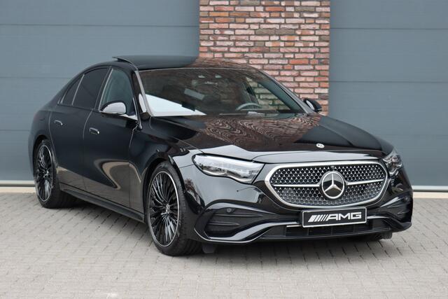 Mercedes-Benz E-KLASSE 220 d AMG Line Premium+ | Hyperscreen | Distronic+ | Achterasbesturing | Luchtvering | Memory | Soft-Close | 3D-Display | Stoelventilatie | Burmester | HUD | Surround Camera |