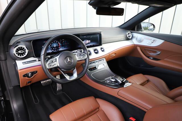 Mercedes-Benz E-KLASSE Cabrio 200 AMG | 184PK | Burmester | Sfeerverlichting | Memory | Air-scarf | Widescreen | ILS | Acc | Leder | 2019.