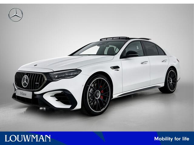 Mercedes-Benz E-KLASSE AMG 53 4MATIC+ Night Edition Premium Plus pakket | Rijassistentiepakket Plus | Winterpakket | AMG DYNAMIC PLUS pakket | Burmester® 4D sound system | Head-up display | 21 inch AMG velgen | AMG Nightpakket ll | Magnolak |