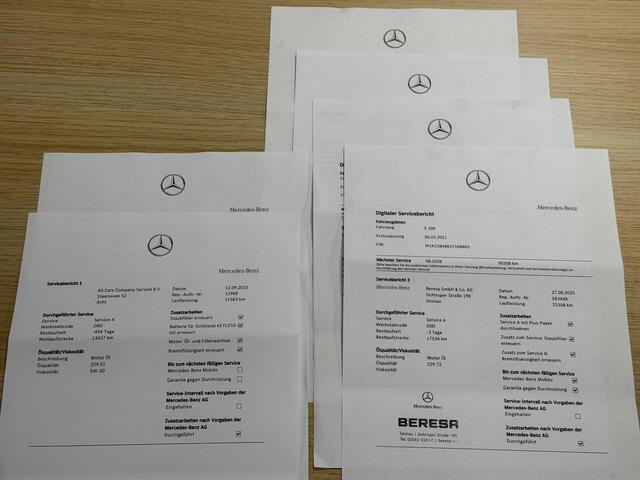 Mercedes-Benz E-KLASSE Cabrio 200 AMG Line / Burmester / Matrix / Nekverwarming / elektr. Stoelen + Memory / 360 Cam / BENZ Parfumering / Dashcam /