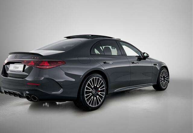 Mercedes-Benz E-KLASSE AMG 53 4MATIC+ Night Edition | Premium Plus pakket | Rijassistentiepakket Plus | AMG DYNAMIC PLUS pakket | Winterpakket | MBUX Superscreen | 20 inch AMG velgen | 360° camera | Burmester® 4D sound system | Stoelventilatie voor | Head-up display |