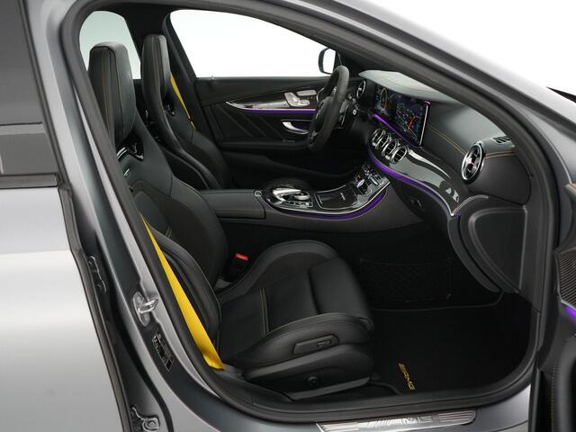 Mercedes-Benz E-KLASSE E63S AMG 780 pk Edition One 4MATIC Premium Plus |stage 2|edition 1|schaalstoelen|Burmester|keramisch|head-up|panoramadak|stoelverwarming & verkoeling|carbon int|memory|IWC|360°|adaptive|