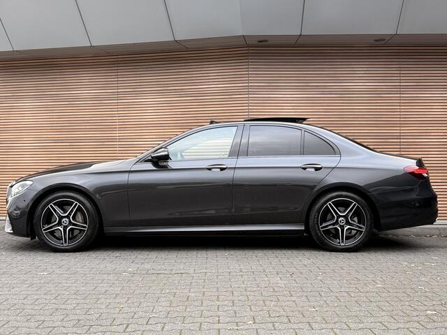 Mercedes-Benz E-KLASSE 200 Business Solution AMG Panodak / Adapt. Cruise / Burmester / Leer / Navi / Clima / Night Pakket