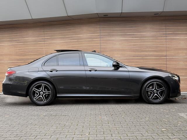 Mercedes-Benz E-KLASSE 200 Business Solution AMG Panodak / Adapt. Cruise / Burmester / Leer / Navi / Clima / Night Pakket