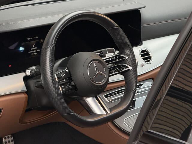 Mercedes-Benz E-KLASSE 200 Business Solution AMG Panodak / Adapt. Cruise / Burmester / Leer / Navi / Clima / Night Pakket