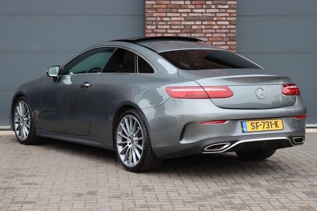 Mercedes-Benz E-KLASSE Coupé 200 Premium AMG Line | Panoramadak | Burmester | Camera | Sfeerverlichting | Parfumering | Keyless Go | Apple Carplay / Android Auto |