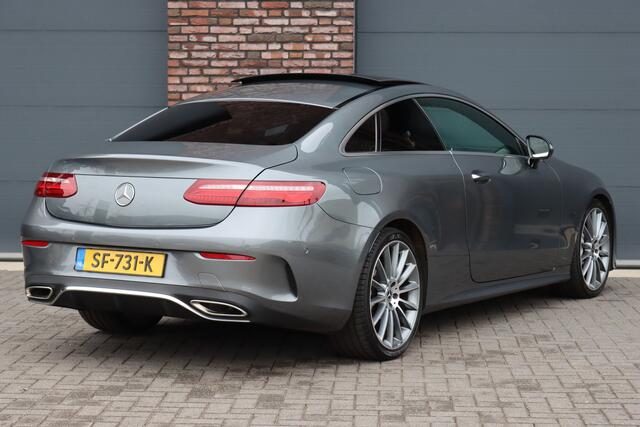 Mercedes-Benz E-KLASSE Coupé 200 Premium AMG Line | Panoramadak | Burmester | Camera | Sfeerverlichting | Parfumering | Keyless Go | Apple Carplay / Android Auto |