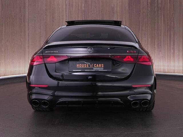 Mercedes-Benz E-KLASSE 53AMG 4MATIC+ Night Edition |Org. NL|fabrieksgarantie|driver's package|dynamic plus|achteras besturing|Burmester|panoramadak|HUD|digital light|Apple Carplay|