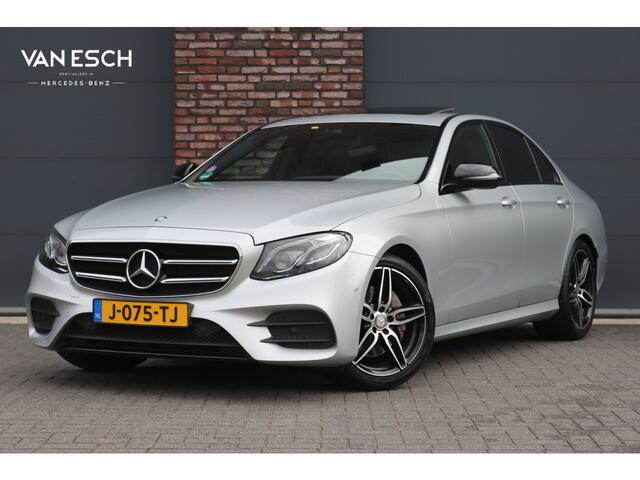 Mercedes-Benz E-KLASSE 200 AMG Line | Schuifdak | Standkachel | Apple Carplay/Android Auto | Nightpakket | Sfeerverlichting | Intelligent Light System | Camera | Zitcomfortpakket |