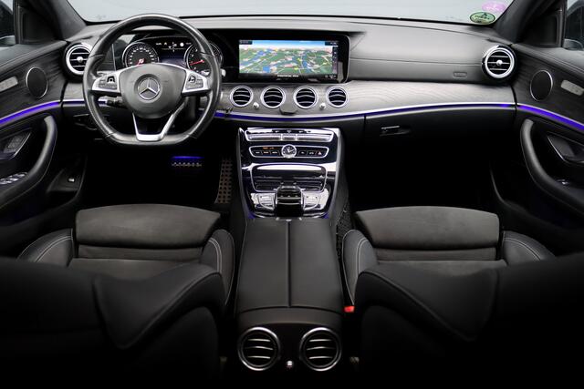 Mercedes-Benz E-KLASSE 200 AMG Line | Schuifdak | Standkachel | Apple Carplay/Android Auto | Nightpakket | Sfeerverlichting | Intelligent Light System | Camera | Zitcomfortpakket |