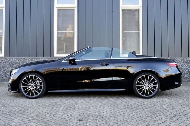 Mercedes-Benz E-KLASSE Cabrio 200 25th Anniversary Edition Rijklaarprijs-Garantie AMG-Line Leder Widescreen Nek/Stoel verwarming Led