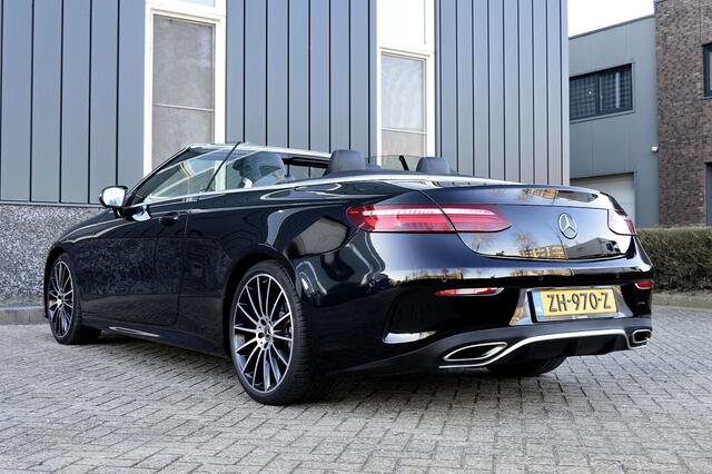 Mercedes-Benz E-KLASSE Cabrio 200 25th Anniversary Edition Rijklaarprijs-Garantie AMG-Line Leder Widescreen Nek/Stoel verwarming Led