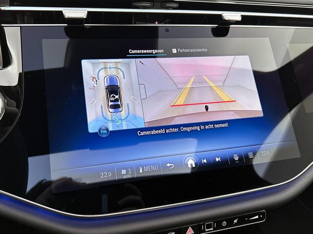 Mercedes-Benz E-KLASSE 300 e Sport Edition | Premium pakket | Trekhaak | Leder pakket | Winter pakket | Stoelventilatie voor | Digital Light | 360° camera | Burmester® 4D surround sound system | MBUX Superscreen | Augmented Reality navigatie |