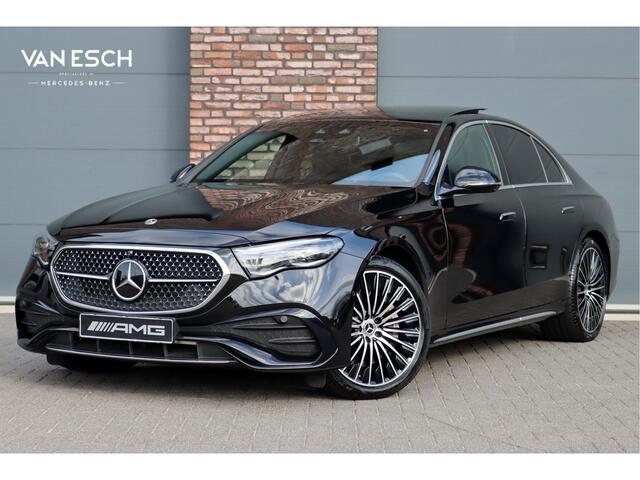 Mercedes-Benz E-KLASSE 450 d 4MATIC AMG Line | Hyperscreen | Luchtvering | Achterasbesturing | Standkachel | Nappa Leder | Stoelventilatie | Trekhaak | Distronic+ | HUD | Massage | 3D-Display |