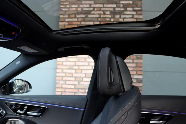 Mercedes-Benz E-KLASSE 450 d 4MATIC AMG Line | Hyperscreen | Luchtvering | Achterasbesturing | Standkachel | Nappa Leder | Stoelventilatie | Trekhaak | Distronic+ | HUD | Massage | 3D-Display |