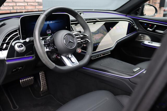 Mercedes-Benz E-KLASSE AMG 53 4MATIC+ Premium | 585pk | Hyperscreen | Achterasbesturing | Distronic+ | Burmester | HUD | Digital Light | Stoelventilatie | Surround Camera | Keyless Go | Soft-Close |