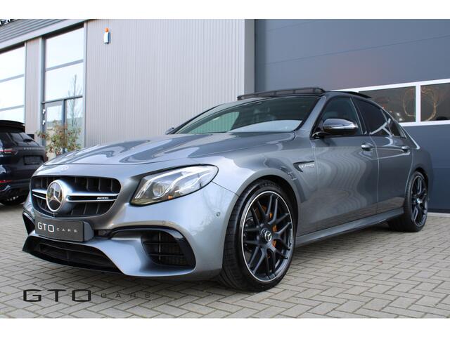 Mercedes-Benz E-KLASSE AMG 63 S 4MATIC+ Burmester | Pano |Luchtvering | Keramisch | Sfeerverlichting