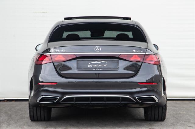 Mercedes-Benz E-KLASSE 400 e 4MATIC AMG Premium Plus, Hyperscreen, Pano, Leder, Head-up, Distronic, Trekhaak