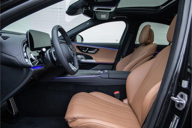 Mercedes-Benz E-KLASSE 400 e 4MATIC AMG Premium Plus, Hyperscreen, Pano, Leder, Head-up, Distronic, Trekhaak