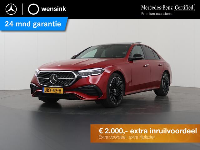 Mercedes-Benz E-KLASSE 300 e AMG Line | Premium plus | Techniek pakket | Rij assistentiepakket | Superscreen | Night pakket |